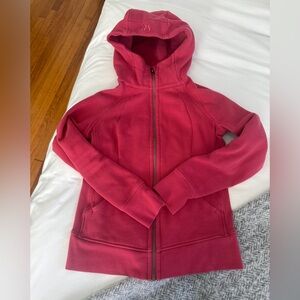 Lululemon Red Scuba Hoodie 8